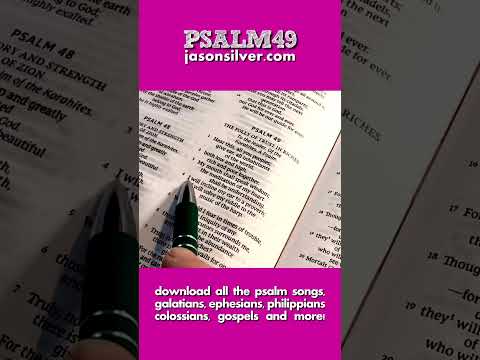 Singing Psalm 49 - Wealth and Death