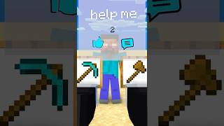 Help Steve and friends throw the pic axe 🪓 through the bedrock #friends #trending #anime #shorts