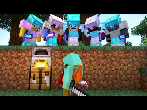 Minecraft Speedrunner VS 5 Hunters GRAND FINALE