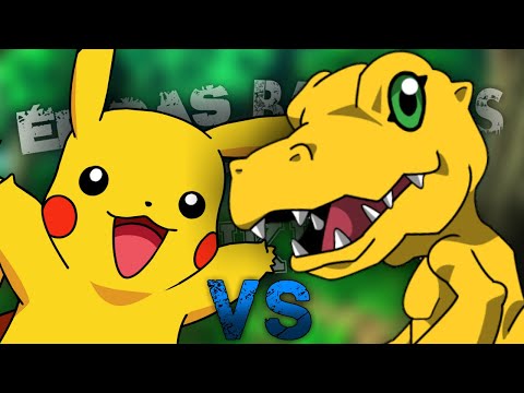 Pikachu vs Agumon. Épicas Batallas de Rap del Frikismo|(REMASTERIZADO)