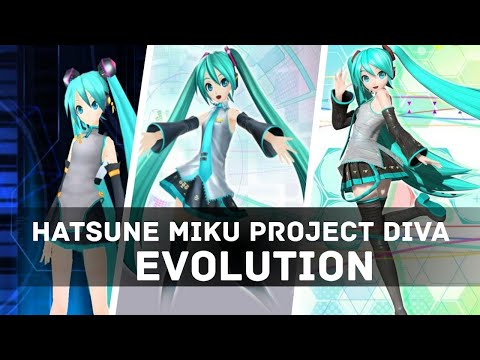 Hatsune Miku - games evolution
