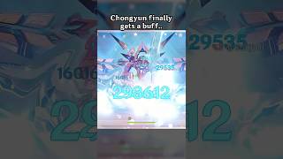 CHONGYUN FINALLY GETS A BUFF..