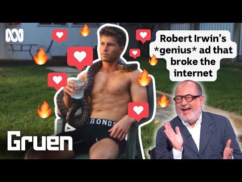 Crikey: How Robert Irwin's thirst trap ad is a stroke of genius | Gruen Ep 1 Pt 3 | ABC iview