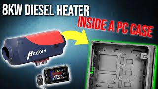 Efficient Heating with HCALORY 8KW Diesel Heater #diesel #heat #heater