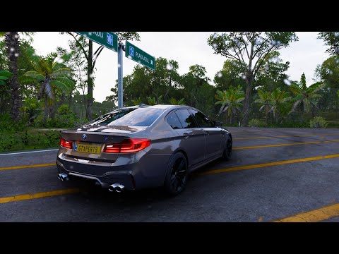 BMW M5'18 - Forza Horizon 5 | GTX 1650 Best Settings Gameplay