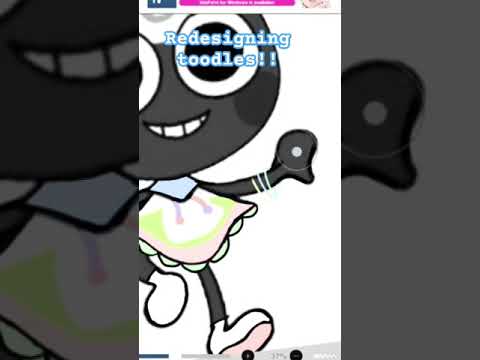 redesigning toodles!!!#dandysworld