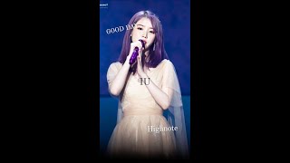 Good Day - IU highnote #IU #GoodDay #highnote #short #shortvideo #youtubeshorts