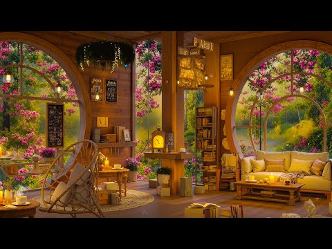 Let Peaceful Jazz Brighten Your Day 🎷 Warm Spring Ambience & Relaxing Melodies ~ Tranquill Jazz