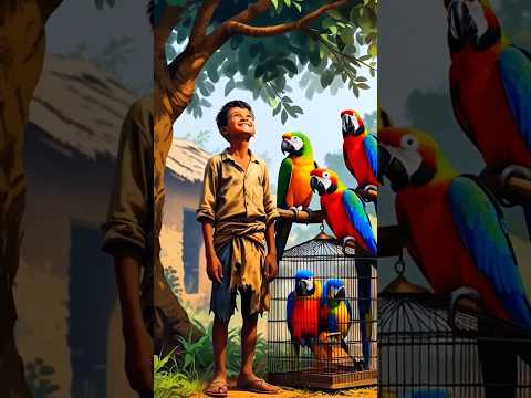 The poor boy has lots of colourful ones #shorts #aistory #ytshort
