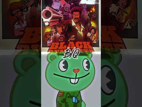 Black dynamite vs flipqy #blackdynamite #happytreefriends