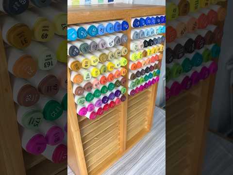 compiling my markers✍🏻🥳 #markers #asmr