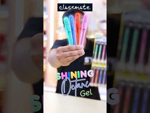 Brand New Classmate Octane SHINING ✨ Gel Pen is Here ! #Shorts #SYShorts 621