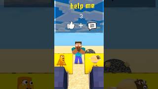 Help herobrine vs Steve and friends choose the best 1 #minecraft #trending #anime #shorts