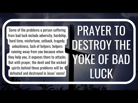 Hot Prayer against Bad Luck -And Hardship, Failure, and Disappointments