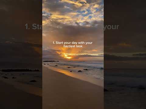 Tips for lasting productivity☀️📝 #2024 #productivity #happy