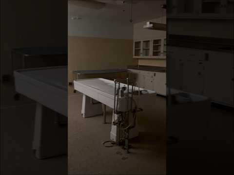 Exploring A Creepy Abandoned Hospital Morgue
