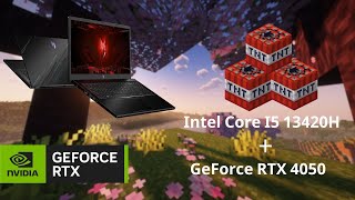 Minecraft Shader Performance testing | RTX 4050