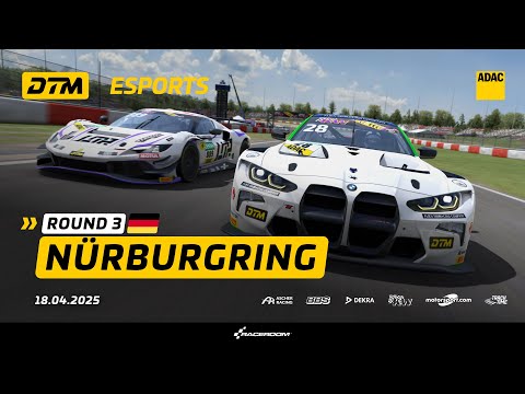 Runde 3 Nürburgring | DTM eSports 2025 | Re-Live | Deutsch