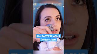 The FASTEST ASMR Grocery Store! #asmr #shorts