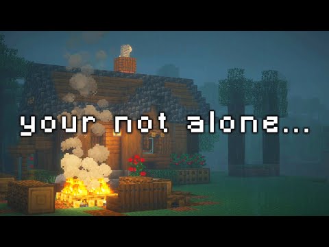 We’ll make it through this, together… (minecraft music, rain & thunder)