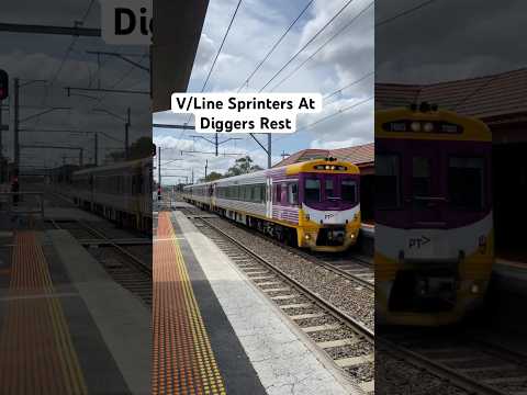 V/Line Sprinters At Diggers Rest