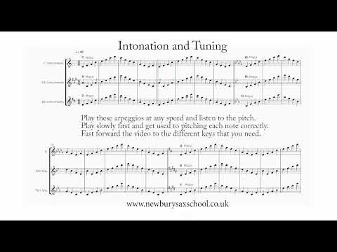 Tuning and Intonation for Sax and Woodwind promo