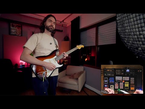 Live tocando Red Hot / Mostrando o Pedalboard