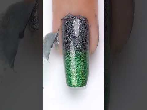 #Shorts Ombre Glitter Nail