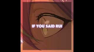 avoid saying the same thing as me! || project sekai || #pjsk
