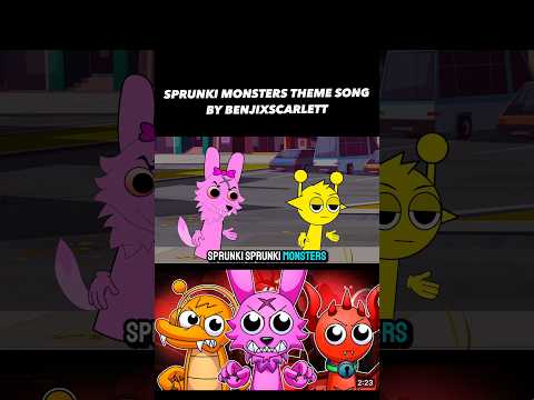 Incredibox Sprunki Monsters Theme Song 🎶 (Official Video By BENJIXSCARLETT)