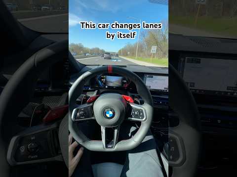 This BMW Changes Lanes Automatically