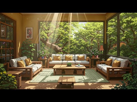 Positive Vibes 🌿 Gentle Lofi Hip Hop for Peaceful Chillout [study/work/heal]