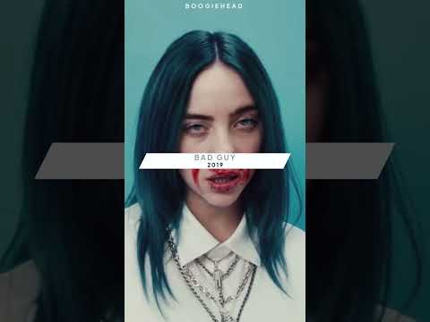 evolution of billie eilish #shorts #billieeilish