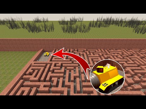 SCP-096 vs Drill Tank – Who Will Win? In Garry's Mod