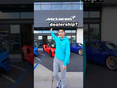 How Much To Buy ENTIRE McLaren Dealership? #shorts
