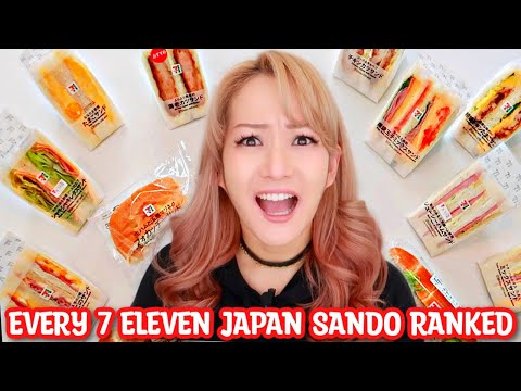 Here's EVERY Japanese 7 Eleven SANDWICH Ranked