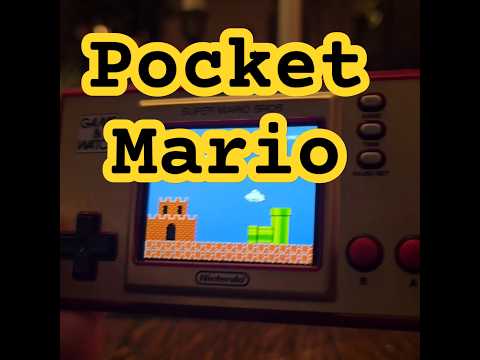 Mini Pocket Mario #toys #kid #1980 #christmas #mario #nintendo #supermario #gaming #gamer