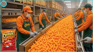 How It’s Made: Cheetos – Inside the Crunchy Snack Factory | Food Factory Process