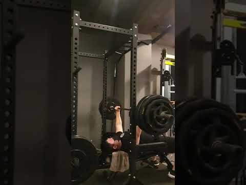 2020/11/19 벤치 프레스 125kg x 2