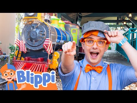 What Vehicles Will Blippi Find in Adventure City? 🚌🚓 | Vehicle and Educational Videos for Kids