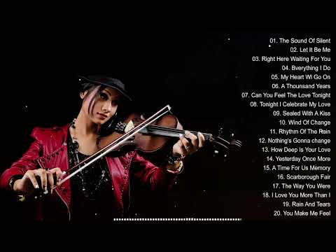 The Very Best Of Violin Love Songs 2024 - Best Relaxing Instrumental Music