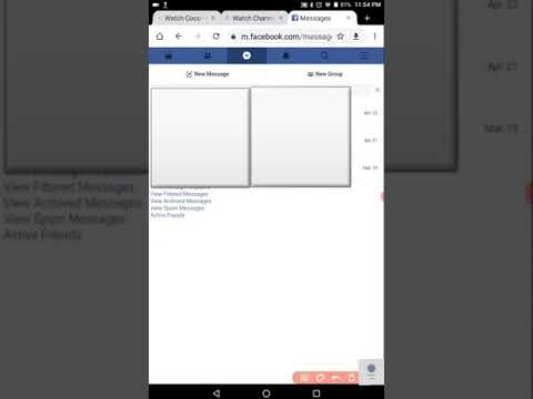 How to send msg on fb