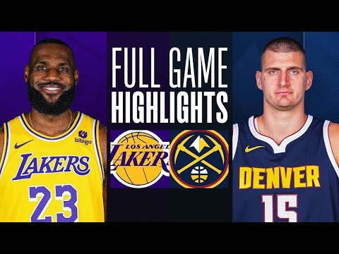 LAKERS VS NUGGETS FULL GAME HIGHLIGHTS 23 NOVEMBER 2024/2025 SEASON