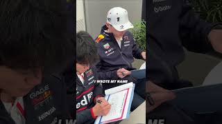 Japanese lessons with Maxki 🇯🇵 #F1 #RedBullRacing