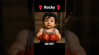 Baby Rocky Balboa Delivers Stallone’s Most ICONIC Line.👶🥊🔥 #Motivation  #baby #cutebaby #ai #funny