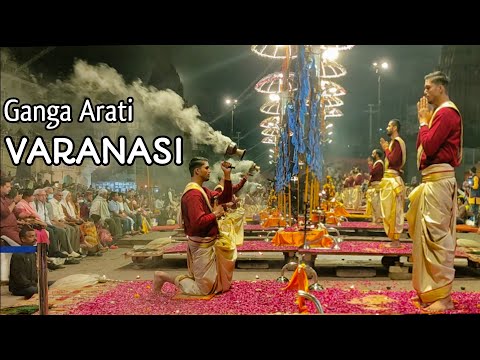 Varanasi Ganga Arati 2023 ll Kashi viswanath Ganga Arati ll @travellerkingtanmoy