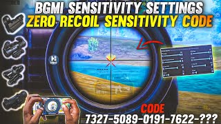 NEW UPDATE 3.8 !!🔥BEST SENSITIVITY CODE+CONTROL SETTINGS BGMI/PUBG MOBILE | BGMI AFTER UPDATE 3.8