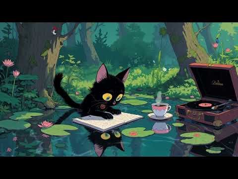 Chillhop in the Wild 🌲 Read, sip, and let time melt