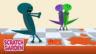 The Floor is Lava 2! | Kids Dance Song | Scratch Garden