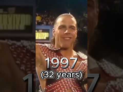 Evolution Of Shawn Michaels #wwe #shawnmichaels